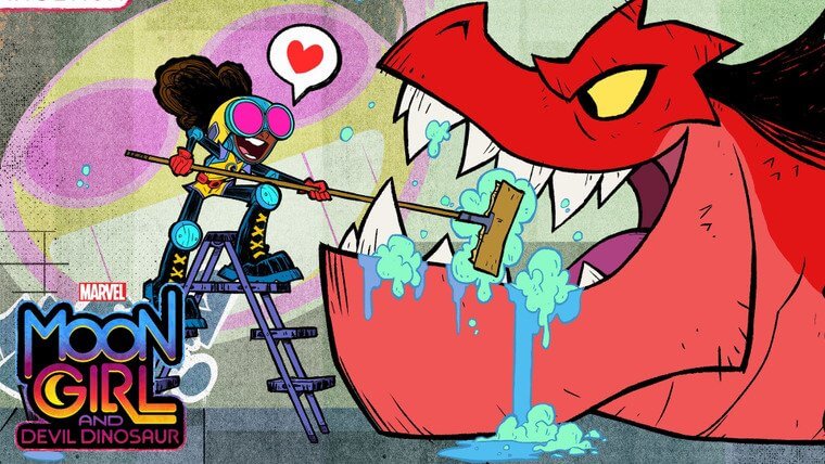 Лунная девочка и ДиноДьявол